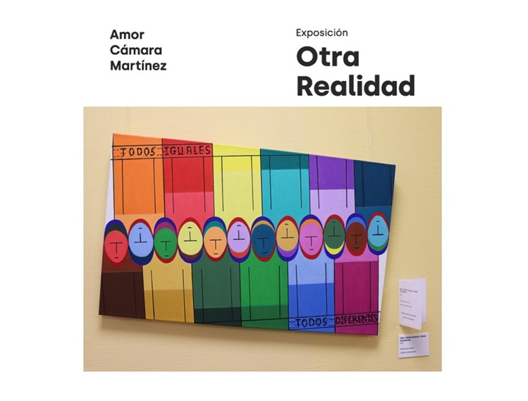 Entrevista a Amor Cámara sobre su exposición de pintura 