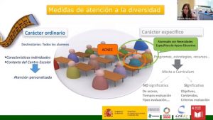 Parte de la presentación