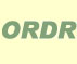 Logo ORDR