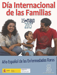 Cartel del Día Internacional de las Familias 2013