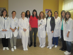 Profesionales del Creer con la fisioterapeuta Silje Storlid