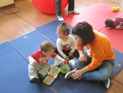 Taller con los niños en el Creer