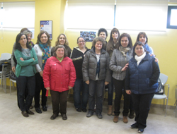 Alumnos del curso en su visita al Creer