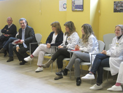 Profesionales del Creer con participantes en el Encuentro Dgenes