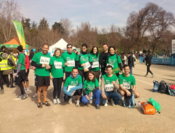 Participantes del IIER en la Carrera por las Enfermedades Raras