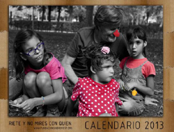 Imagen del Calendario Solidario de la Fundación 5P