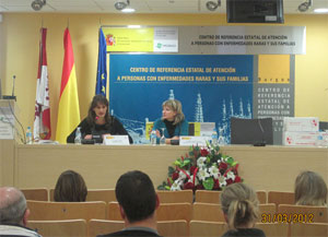 Conferencia del encuentro de la Asociación de Afectados de Displasia Ecodérmica