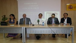 Participantes de las I Jornadas de Divulgación sobre Enfermedades Raras en Melilla