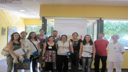 Visita del grupo del Curso Comunicación Aumentativa y Alternativa