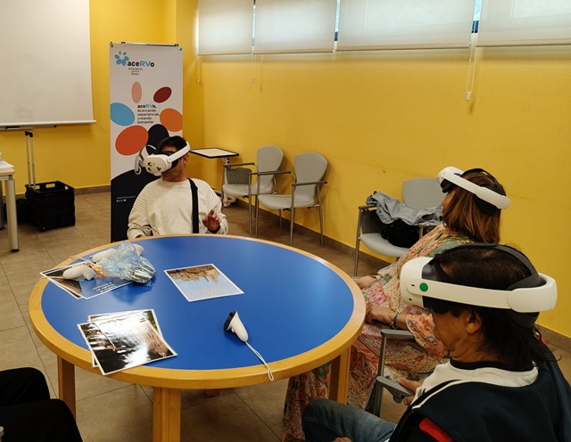 Participantes en la presentación del proyecto social AceRVo de la Fundación Círculo Burgos.