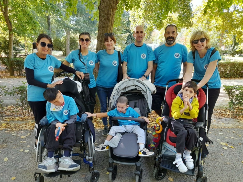 Integrantes de la Asociación Española de Síndrome ATR-X.